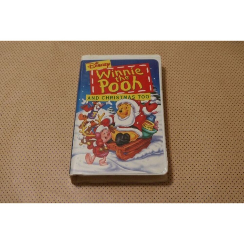 Winnie the Pooh and Christmas Too VHS